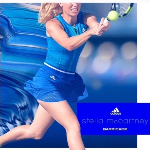 Adidas Stella McCartney Barricade Tennis 1/4 Zip Tank - Picture 7 of 7